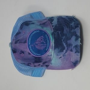 PRCA rodeo cowboy western color Tie dye,  SnapBack